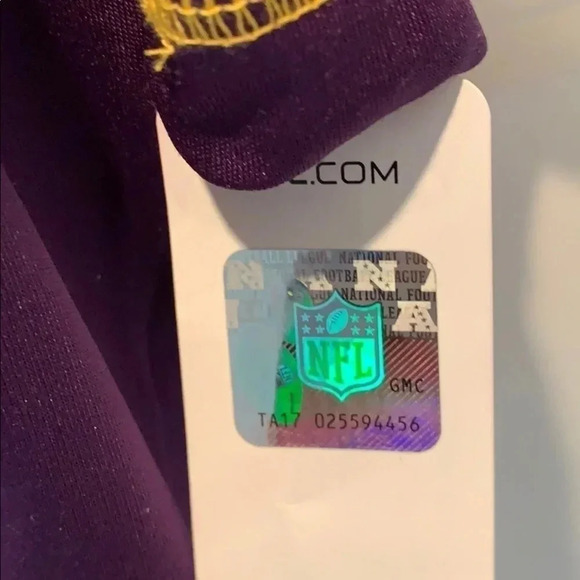 Minnesota Vikings NFL T Shirt Purple Men’s 4XL NWT - Picture 8 of 9